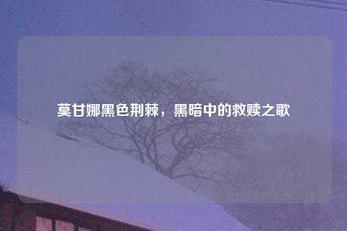 莫甘娜黑色荆棘，黑暗中的救赎之歌