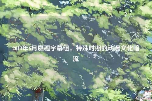 2013年6月魔穗字幕组，特殊时期的动漫文化暗流