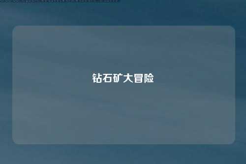 钻石矿大冒险