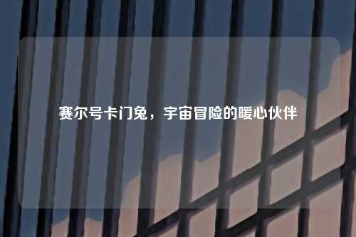 赛尔号卡门兔,宇宙冒险的暖心伙伴