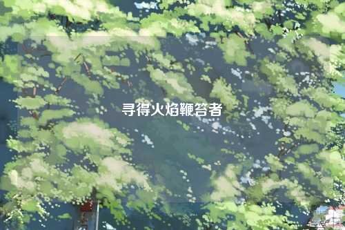 寻得火焰鞭笞者